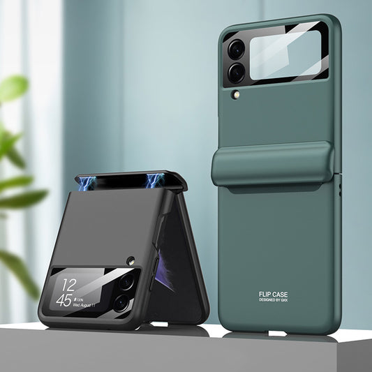 Magnetic All-included Shockproof Plastic Hard Cover For Samsung Galaxy Z Flip4 Flip3 5G