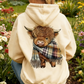 🐮 50% OFF!!🎁Cute Highland Cow Cozy Fleece-Lined Hooded Sweatshirt
