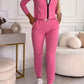 Trending Now⭐👚 Women's 3-Piece Zip-Up Tracksuit – Cozy Active