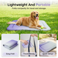 🐶❄️ Cooling Mat for Dogs & Cats – Breathable Ice-Silk, Washable & Non-Slip 🐾