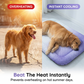 🐶❄️ Cooling Mat for Dogs & Cats – Breathable Ice-Silk, Washable & Non-Slip 🐾