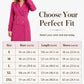 Bestseller🏆Women's Double-Breasted Blazer Dress