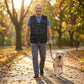 Men's V-Neck Multi-Pocket Mesh Vest