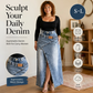 ⌛Limited-time offer-Women's Layered Waist Denim Maxi Skirt