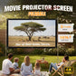 🥳World Cup Mode ON⚽️💞37K+ SOLD!✨ High Definition Projection Screen - 120-inch Diagonal with Matte White Surface for Crystal Clear Home Cinema Experience 🎬🌟
