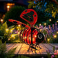 🐝💡Hanging Solar Bee Light – Warm Amber Glow, Flicker-Free, Perfect for Garden Parties, Camping, or Kids’ Rooms🌞