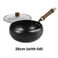 ⏳⏰Uncoated Thick Iron Pot⏲️🥖