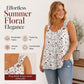 🌸 Women's Summer Floral Print Tank Top – Soft, breathable & sleeveless – perfect for hot days, beach trips or casual layering ☀️
