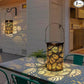 Hanging Solar Shadow Lantern with Hollow Design
