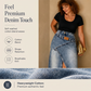 ⌛Limited-time offer-Women's Layered Waist Denim Maxi Skirt