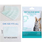 🔥Rinse-Free Dog Shampoo Mitts – Hypoallergenic Pet Bath Wipes（6 Packs）