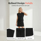 Modern Sleeveless Top and Drawstring Skirt Outfit Set