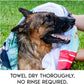 🔥Rinse-Free Dog Shampoo Mitts – Hypoallergenic Pet Bath Wipes（6 Packs）