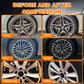 🔥Wheel and Rim Cleaning Spray, Rust and Dirt Remover, Purple-Tinted Rust Remover, All-Purpose Wheel Rust Remover
