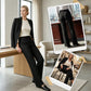 Must-Have🔥👖 Wide-Flare Suit Pants – Leg-Lengthening Silhouette & Soft Drape for All-Day Comfort