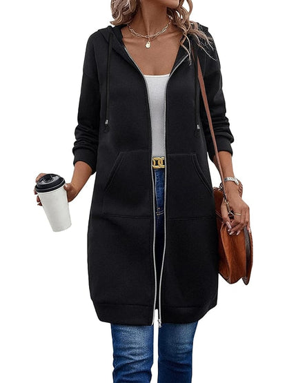 🔥✨ Women's Zip-Up Fleece Hoodies