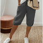New Arrival✨Ultra-Lightweight Linen Blend Cropped Pants – Adjustable Waist & Skin-Friendly Texture for All-Day Comfort