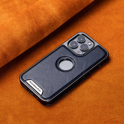 🔥Luxury Business All-in-One Magnetic Exposed Label TPU iPhone Case