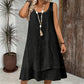 Bestseller💕 Double Layer Sleeveless Dress – Effortless Elegance & Modern Layered Look for Everyday