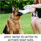 🔥Rinse-Free Dog Shampoo Mitts – Hypoallergenic Pet Bath Wipes（6 Packs）