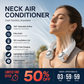 💥 360° Rotating Neck Fan – Ultra Quiet, 3 Speeds, Hands-Free, Long Battery ✨