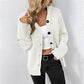 ✨🛍️Fresh Drop - Button-Front Hooded Knit Jacket – Premium Soft Texture & Effortless Style from Day to Night