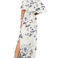 ✨ Off-Shoulder Ruffled Maxi Dress – Side Slit, Pockets, Flowy 🌸