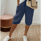 New Arrival✨Ultra-Lightweight Linen Blend Cropped Pants – Adjustable Waist & Skin-Friendly Texture for All-Day Comfort