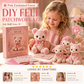 🎀🎁Pink Enchanted Forest DIY Felt Patchwork Kit