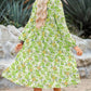 Women's Casual Loose Floral Printed Dresses