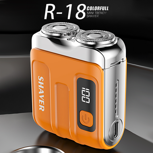 🪒 🔥Portable Mini Men's Electric Shaver – Compact & Rechargeable🧳