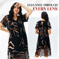 Trending Now⭐💃 Flowy V-Neck Dress in Vibrant Print – Comfortable & Figure-Flattering for Any Occasion