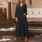 Women's Casual Versatile Loose V-Neck Dresses