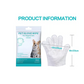 🔥Rinse-Free Dog Shampoo Mitts – Hypoallergenic Pet Bath Wipes（6 Packs）