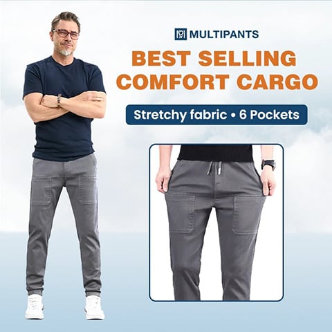 👖🎁MultiPants – High Stretch Multi-pocket Durable Cargo Pants1