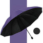 Large Windproof Folding Umbrella with 12 Ribs