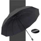 Large Windproof Folding Umbrella with 12 Ribs