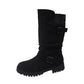 👢Pull On & Go | Women's Slouchy Faux Suede Mid-Calf Boots