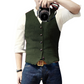 ✨ Timeless Tailoring | Men's Slim-Fit V-Neck Business Vest