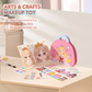 ✨JSR Special Diamond Painting & Princess Book Makeup Craft Kits Foil Art Books Set Play on Paper for Girl Handcraft Easter Gifts