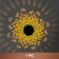 🌞 Solar Mandala Light – Stunning Pattern Projection, 2-in-1 Floor & Wall Design & IP65 Waterproof Auto On/Off 🌿
