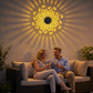 🌞 Solar Mandala Light – Stunning Pattern Projection, 2-in-1 Floor & Wall Design & IP65 Waterproof Auto On/Off 🌿