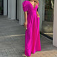 👗🌸 Women's Deep V-Neck Wide Leg Jumpsuit – High Waist, Flowy Style & Soft Fabric ✨