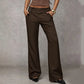 Must-Have🔥👖 Wide-Flare Suit Pants – Leg-Lengthening Silhouette & Soft Drape for All-Day Comfort