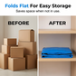 🔥🔥10k+ Sold! Collapsible Storage & Moving Bag✨📦– Heavy-duty handles & zippered closure – Folds flat, perfect for moving, travel or closet organization – reusable & easy to clean 🏠