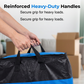 🔥🔥10k+ Sold! Collapsible Storage & Moving Bag✨📦– Heavy-duty handles & zippered closure – Folds flat, perfect for moving, travel or closet organization – reusable & easy to clean 🏠