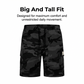 Top Rated🏆 Camouflage Cargo Shorts – Elastic Drawstring Waist & Relaxed Silhouette