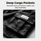 Top Rated🏆 Camouflage Cargo Shorts – Elastic Drawstring Waist & Relaxed Silhouette