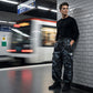 👖😎 Men’s Casual Camouflage Pants – Elastic Waist, Cargo Pockets, Jogger Cuffs 🪂