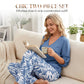 ✨🛍️Fresh Drop -  Matching Set with V-Neck Top – Vibrant Print & Relaxed Fit for Any Casual Occasion